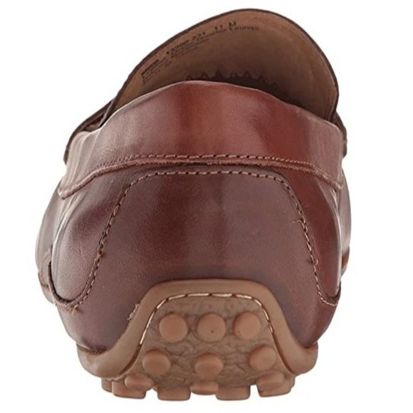 Florsheim Kids Boys Oval Penny Driver Shoes, Cognac Smooth main image 11
